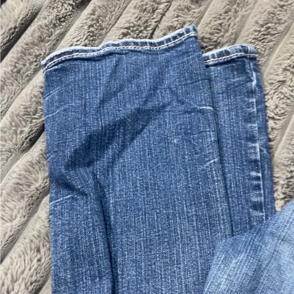 Silver EUC bootcut Aiko Classic Blue Jeans 27x33 LQQK - Picture 3 of 6